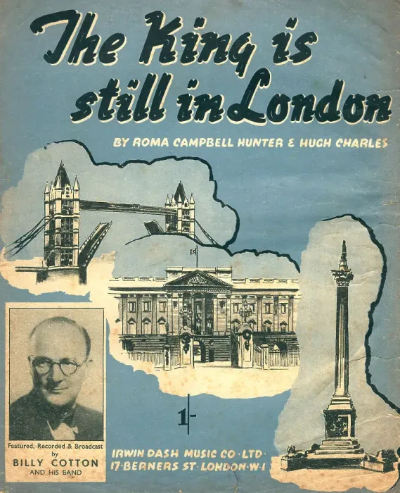 Framed Print : The King Is Still In London Framed Print : The King Is Still In London