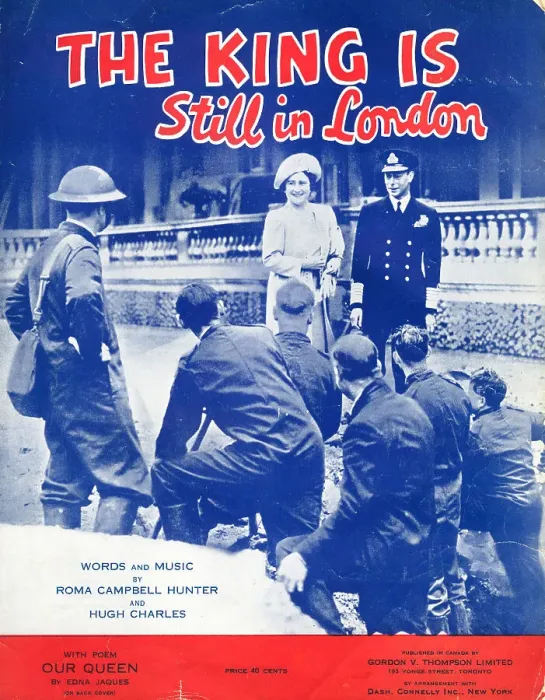 Framed Print : The King Is Still In London Framed Print : The King Is Still In London