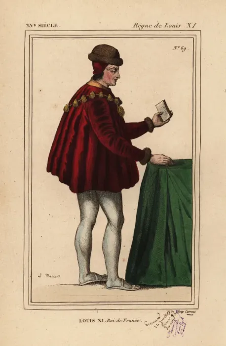 Framed Print : King Louis XI of France, 1423-1483 Framed Print : King Louis XI of France, 1423-1483