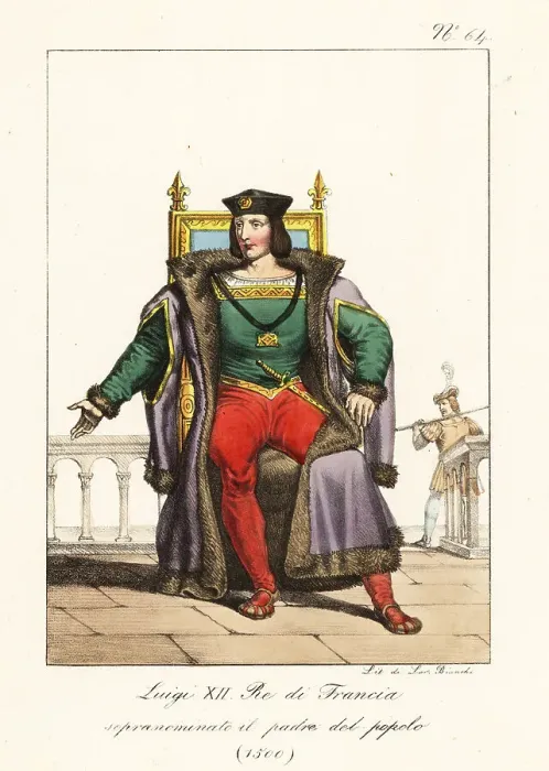 Framed Print : King Louis XII of France. 1500 Framed Print : King Louis XII of France. 1500