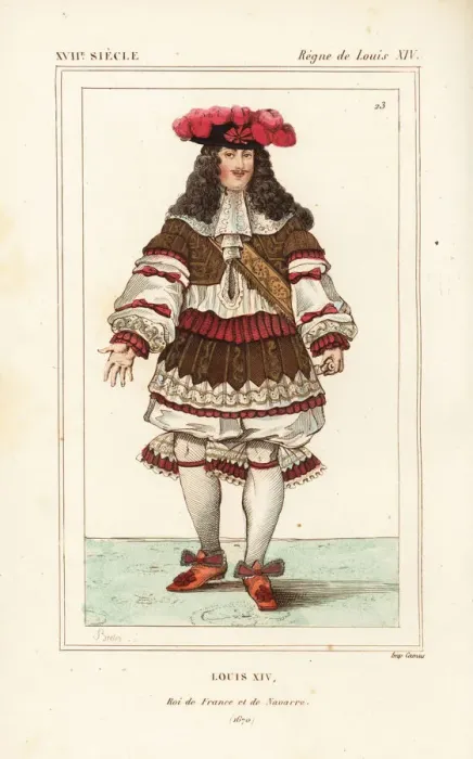 Framed Print : King Louis XIV, Roi de France et de Navarre, 1670