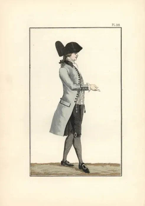 Framed Print : King Louis XVI in grey-white half-mourning clothes Framed Print : King Louis XVI in grey-white half-mourning clothes