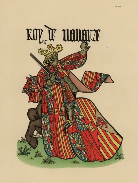 Framed Print : King of Navarre, roi de Navarre Framed Print : King of Navarre, roi de Navarre