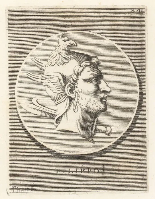 Framed Print : King Philip II of Macedon, father of Alexander the Great Framed Print : King Philip II of Macedon, father of Alexander the Great