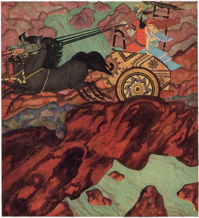 Framed Print : King Pluto in his chariot Framed Print : King Pluto in his chariot