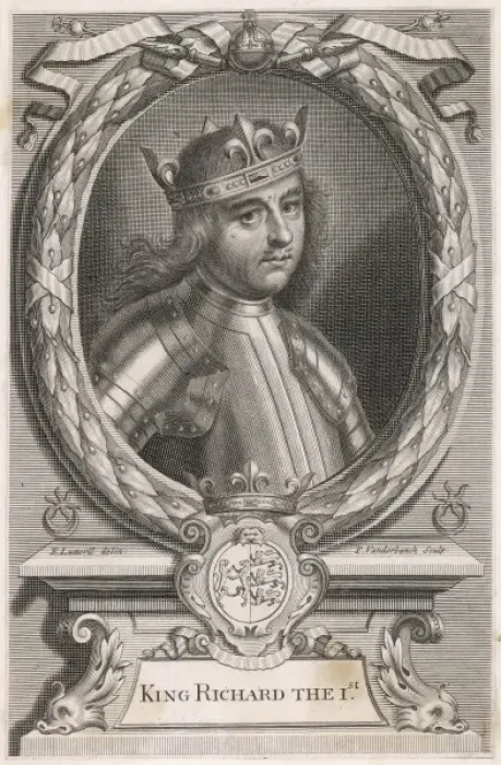 Framed Print : King Richard I Framed Print : King Richard I