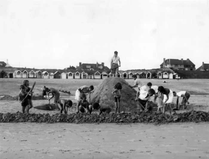 Framed Print : King of the Sandcastle