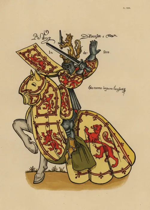Framed Print : King of Scotland, roi des Ecossais Framed Print : King of Scotland, roi des Ecossais