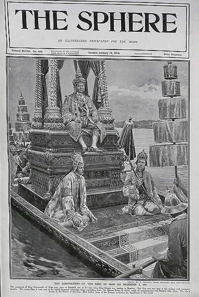 King of Siam, coronation
