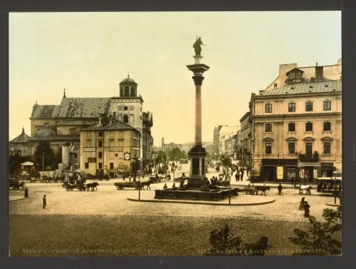 Framed Print : King Sigismunds monument, Warsaw, Russia (i. e. Warsaw, Pola Framed Print : King Sigismunds monument, Warsaw, Russia (i. e. Warsaw, Pola