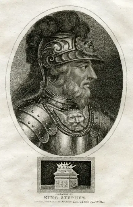 Framed Print : King Stephen I of England Framed Print : King Stephen I of England