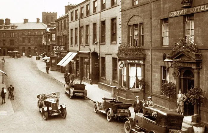 Framed Print : King Street, Penrith early 1900's Framed Print : King Street, Penrith early 1900's