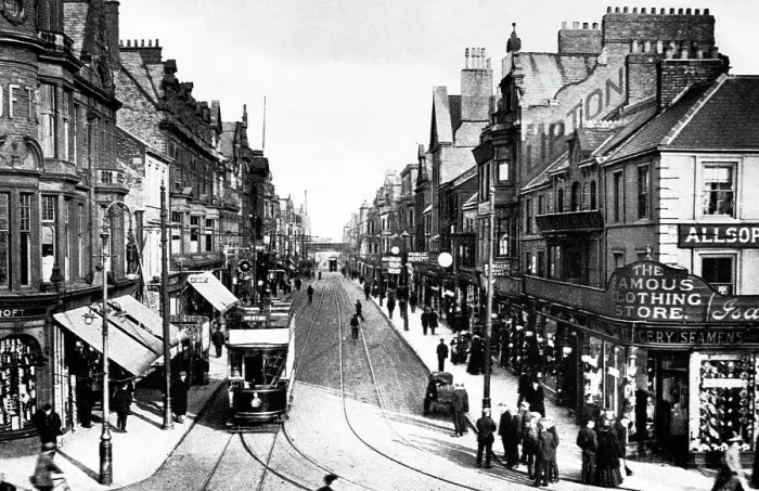 Framed Print : King Street, South Shields early 1900's Framed Print : King Street, South Shields early 1900's