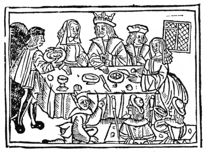 Framed Print : A King at Table Framed Print : A King at Table