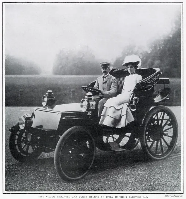 Framed Print : King Victor Emmanuel and Queen Helene Framed Print : King Victor Emmanuel and Queen Helene