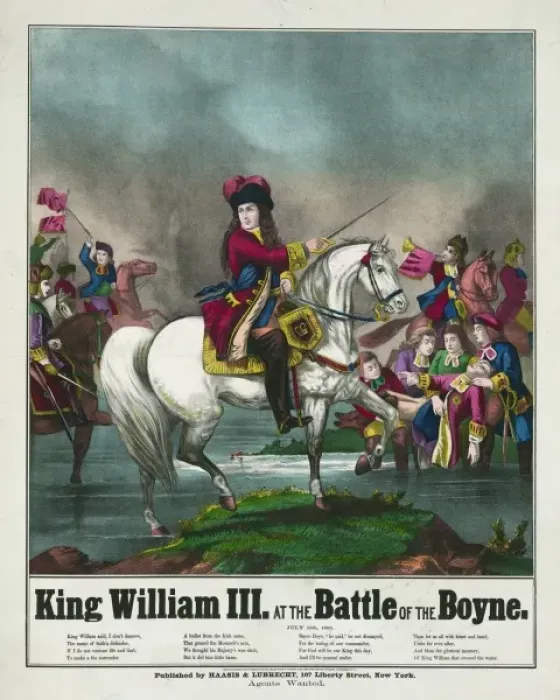 Framed Print : King William III at the battle of the Boyne Framed Print : King William III at the battle of the Boyne