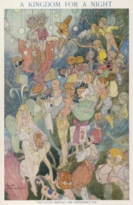 Framed Print : A Kingdom for a Night by Charles Robinson Framed Print : A Kingdom for a Night by Charles Robinson