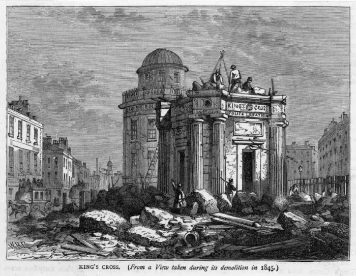 Framed Print : Kings Cross Demolished Framed Print : Kings Cross Demolished
