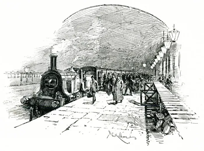 Framed Print : Kings Cross railway station, London Framed Print : Kings Cross railway station, London