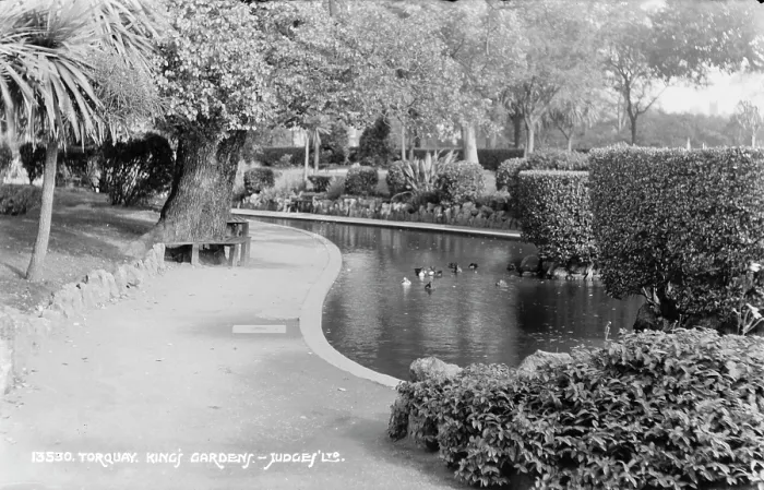 Framed Print : King's Gardens in Torquay Framed Print : King's Gardens in Torquay