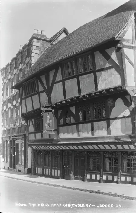 Framed Print : The King's Head, Shrewsbury Framed Print : The King's Head, Shrewsbury