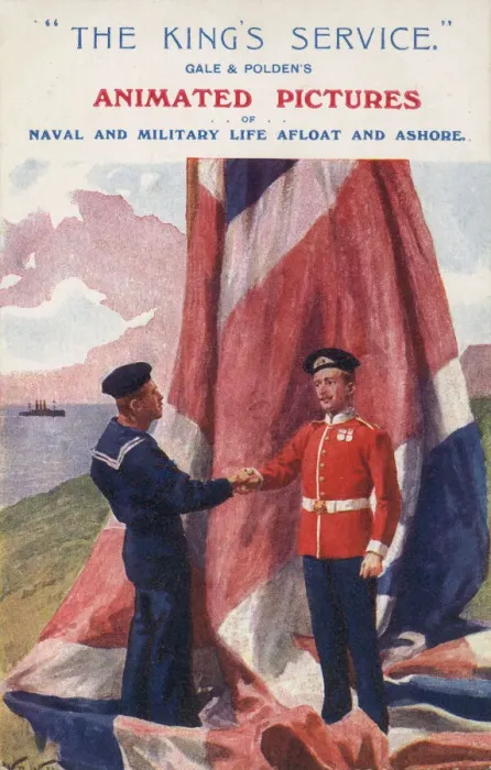 Framed Print : The Kings Service, Gale & Poldens Animated Pictures of Naval Framed Print : The Kings Service, Gale & Poldens Animated Pictures of Naval