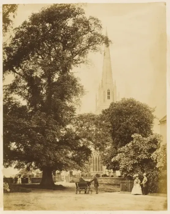 Framed Print : Kings Sutton Church Framed Print : Kings Sutton Church