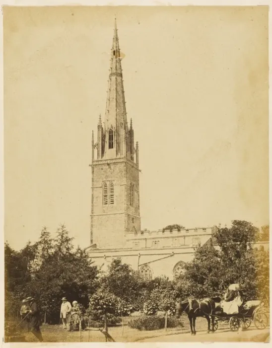 Framed Print : Kings Sutton Church Framed Print : Kings Sutton Church