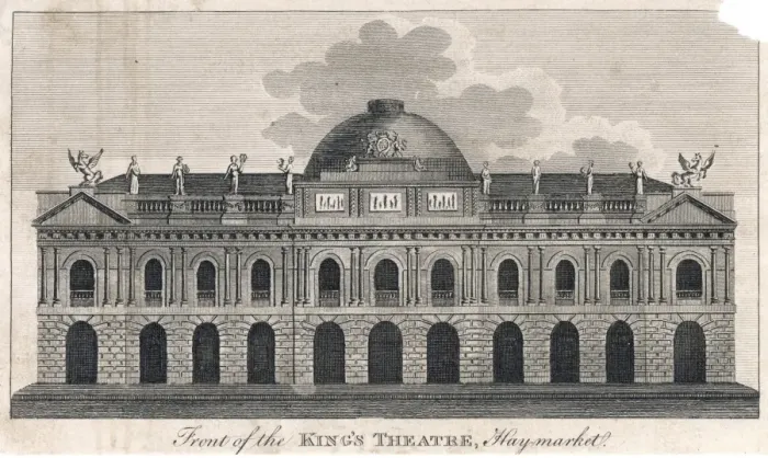 Framed Print : KINGs THEATRE / PRE-1789 Framed Print : KINGs THEATRE / PRE-1789