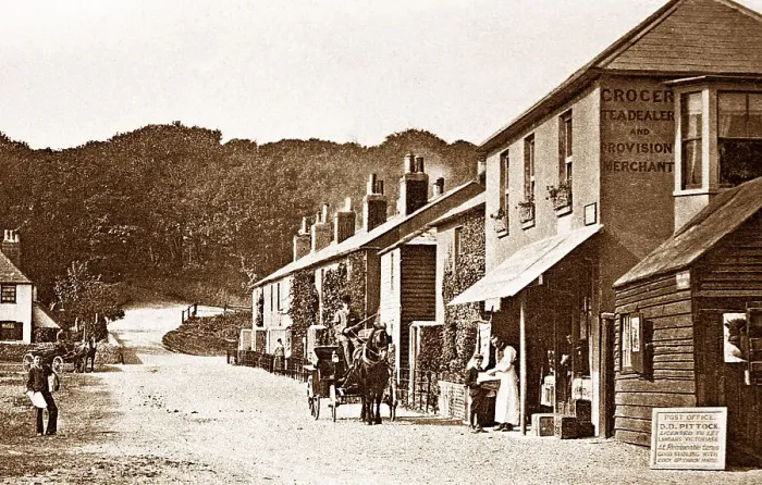Framed Print : Kingsdown near Deal early 1900s Framed Print : Kingsdown near Deal early 1900s