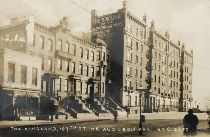 Framed Print : Kingsland Apartments, New York Framed Print : Kingsland Apartments, New York