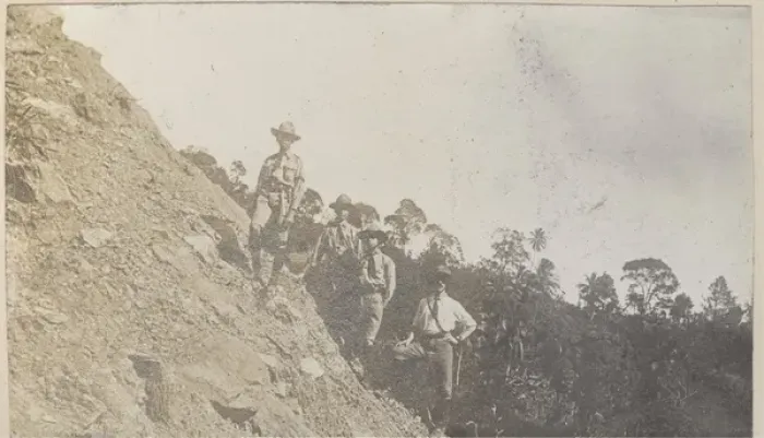 Framed Print : Kingston scouts climbing slope, Jamaica Framed Print : Kingston scouts climbing slope, Jamaica