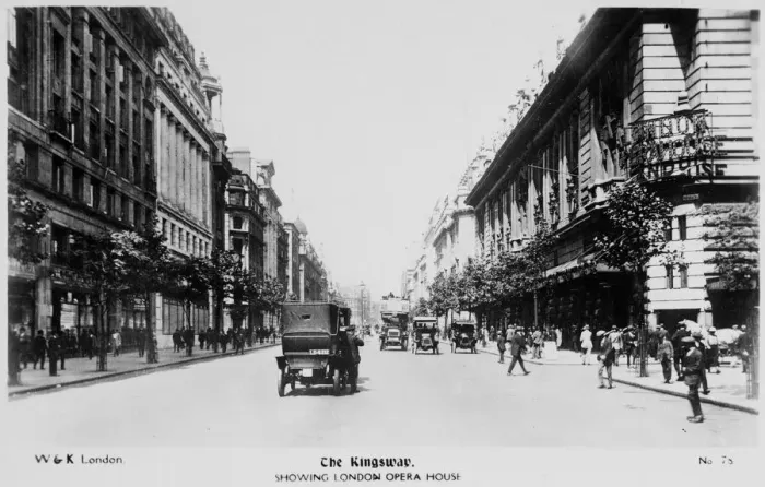 Framed Print : Kingsway and London Opera House, London Framed Print : Kingsway and London Opera House, London