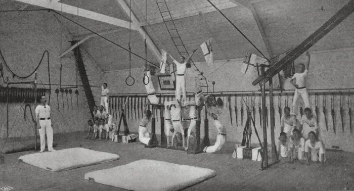 Framed Print : Kingswood Reformatory Gymnastics Framed Print : Kingswood Reformatory Gymnastics