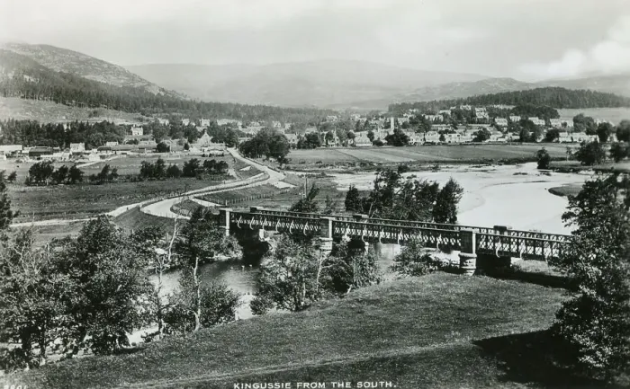 Framed Print : Kingussie from the South, Scotland