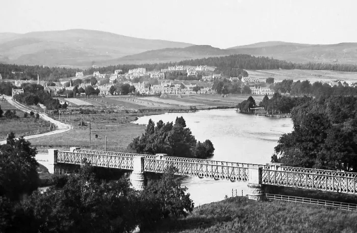 Framed Print : Kingussie Victorian period Framed Print : Kingussie Victorian period