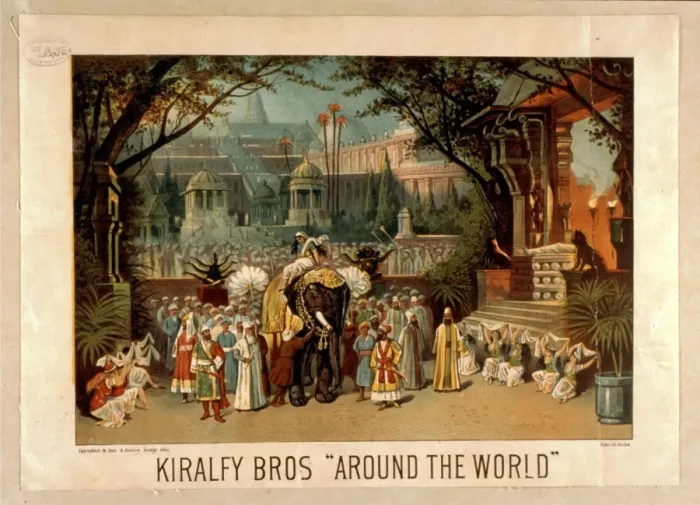 Framed Print : Kiralfy Bros Around the world Kiralfy Bros Around the world Framed Print : Kiralfy Bros Around the world Kiralfy Bros Around the world
