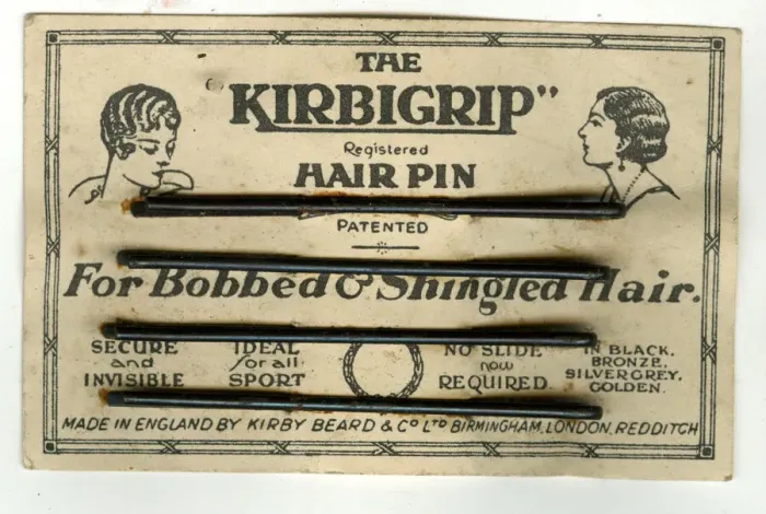 Framed Print : Kirbigrip Hair Pins on a card Framed Print : Kirbigrip Hair Pins on a card