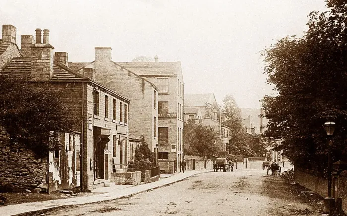Framed Print : Kirkburton early 1900s Framed Print : Kirkburton early 1900s