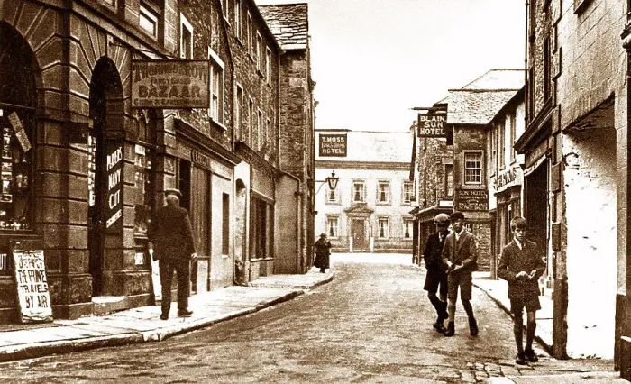 Framed Print : Kirkby Lonsdale early 1900s Framed Print : Kirkby Lonsdale early 1900s