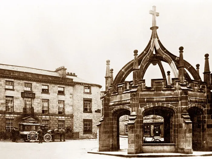 Framed Print : Kirkby Lonsdale early 1900s Framed Print : Kirkby Lonsdale early 1900s
