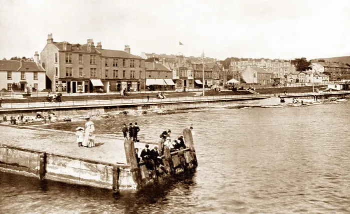 Framed Print : Kirn near Dunoon early 1900s Framed Print : Kirn near Dunoon early 1900s