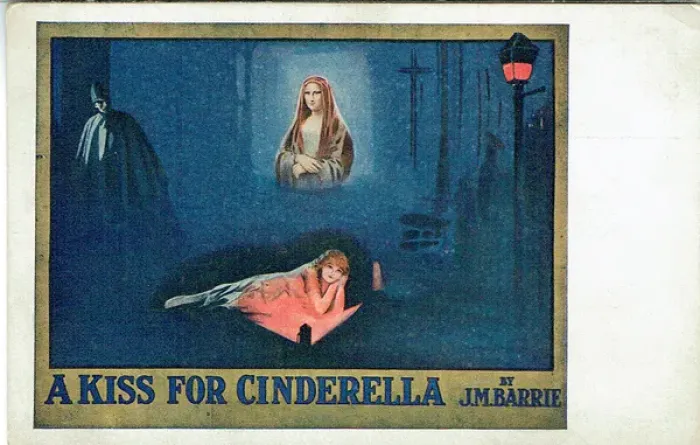 Framed Print : A Kiss for Cinderella by J M Barrie Framed Print : A Kiss for Cinderella by J M Barrie