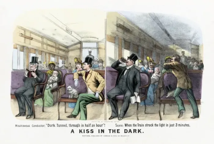 Framed Print : A Kiss in the Dark Framed Print : A Kiss in the Dark