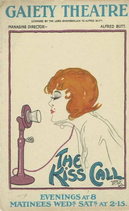 Framed Print : The Kiss Call by Fred Thomson Framed Print : The Kiss Call by Fred Thomson