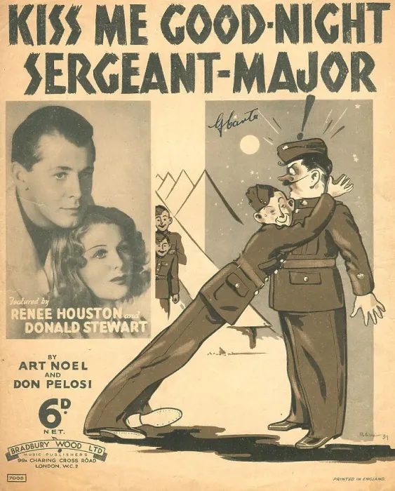 Framed Print : Kiss Me Goodnight Sergeant Major