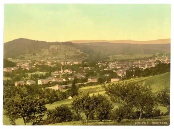 Framed Print : Kissengen (i. e. Bad Kissingen), Bavaria, Germany
