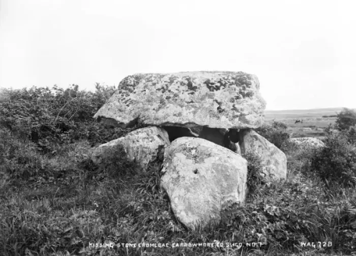 Framed Print : Kissing Stone Cromlech, Carrowmore, Co Sligo Framed Print : Kissing Stone Cromlech, Carrowmore, Co Sligo