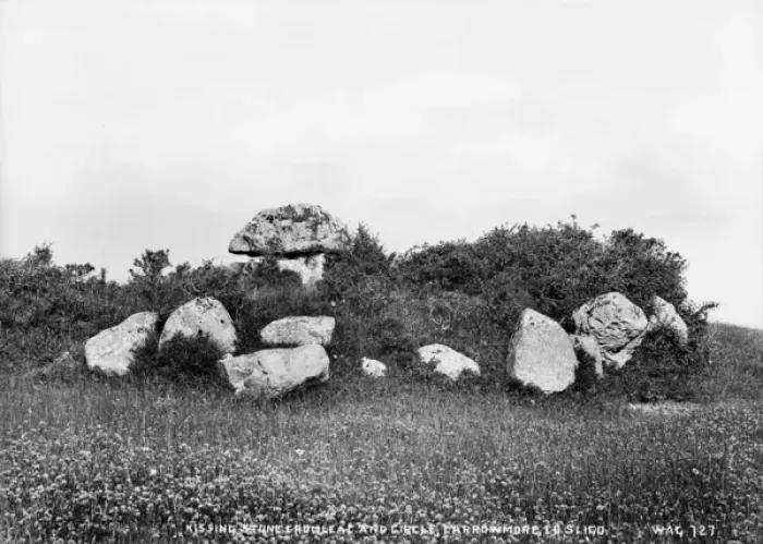 Framed Print : Kissing Stone Cromlech and Circle, Carrowmore, Co Sligo Framed Print : Kissing Stone Cromlech and Circle, Carrowmore, Co Sligo
