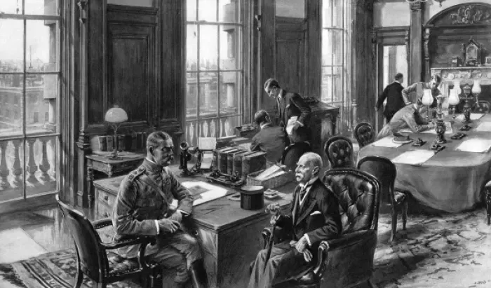 Framed Print : Kitchener at work Framed Print : Kitchener at work
